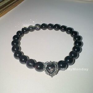 Purple Obsidian Bracelet 8mm